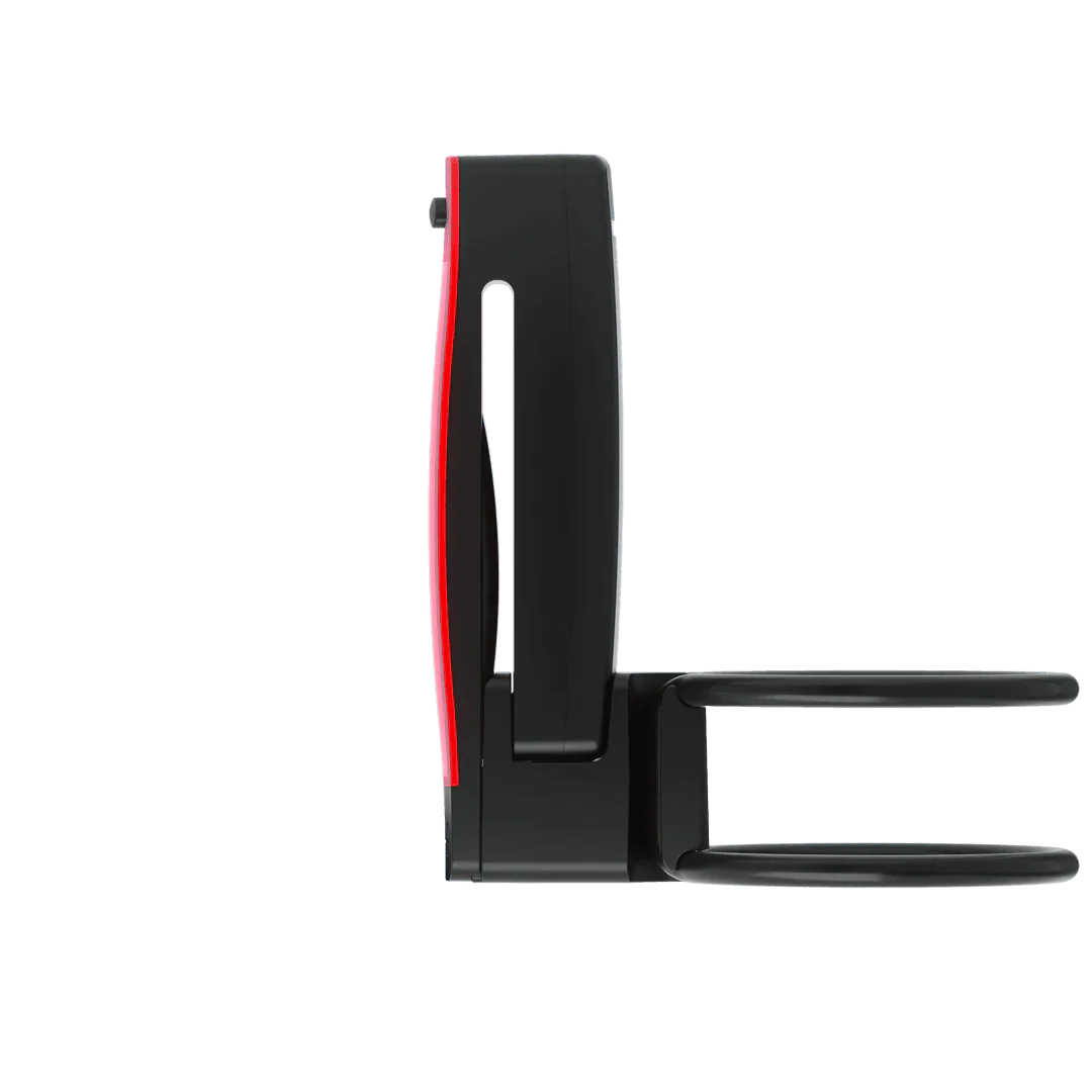 Knog Plus Rear Light: Sleek Black Design with Advanced Features for Enhanced Bicycle Safety and Visibility - Image 4