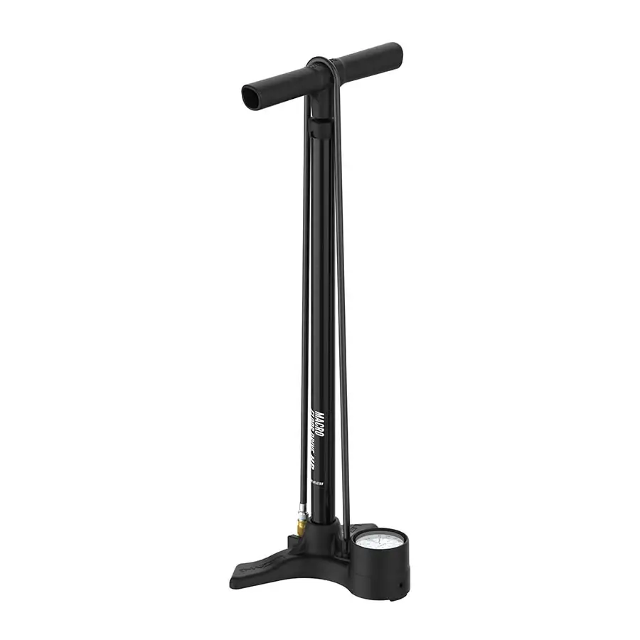 Lezyne, Macro Floor Drive, Floor Pump, ABS flip chuck, 220psi, Black - Image 3