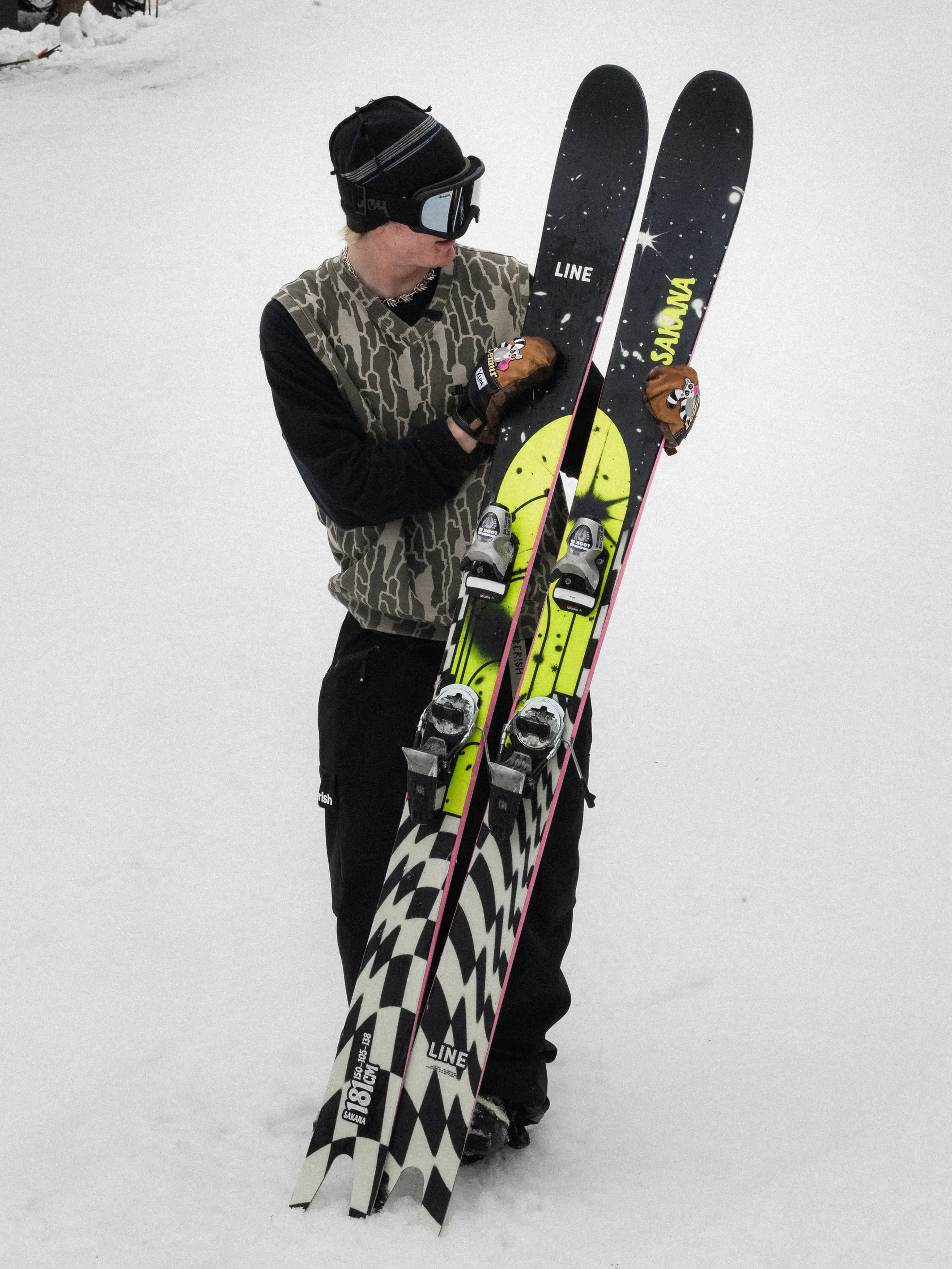 LINE Sakana Skis 2026 – All-Mountain Freeride Skis with Swallowtail Design, Wide Shovel & Award-Winning Versatility - Image 5
