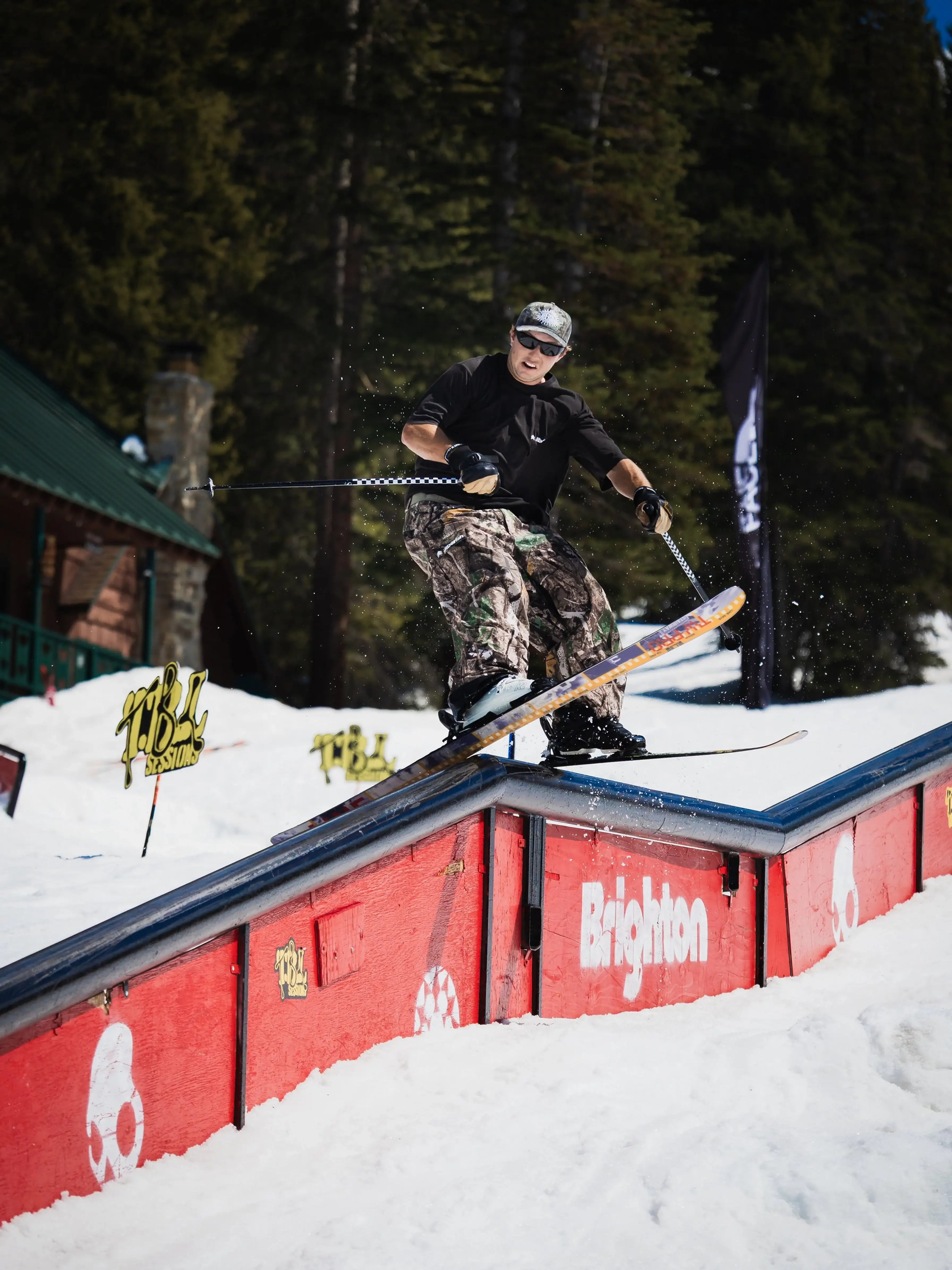 LINE Tom Wallisch Pro Skis 2025/2026 – High-Performance Freestyle Park Skis with Bio-Resin Tech & Reinforced Core - Image 5