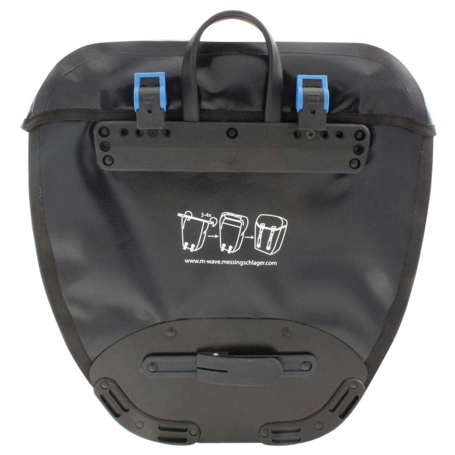 M-Wave Alberta 40L Pannier Bag Durable 40L Pannier Bags for Long-Haul Adventures - Image 3