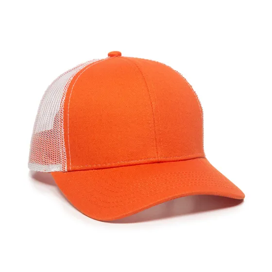 Outdoor Cap MBW-600 Twill Mesh Snapback Hat – Structured Mid-Low Crown Cap with Pre-Curved Visor - Image 15