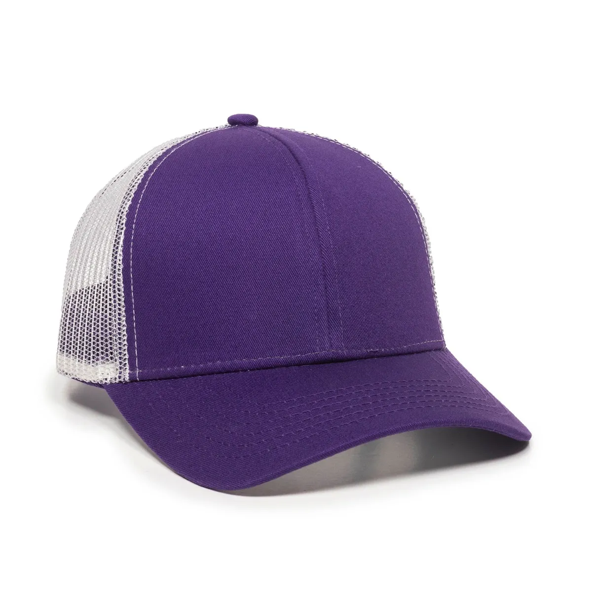 Outdoor Cap MBW-600 Twill Mesh Snapback Hat – Structured Mid-Low Crown Cap with Pre-Curved Visor - Image 26