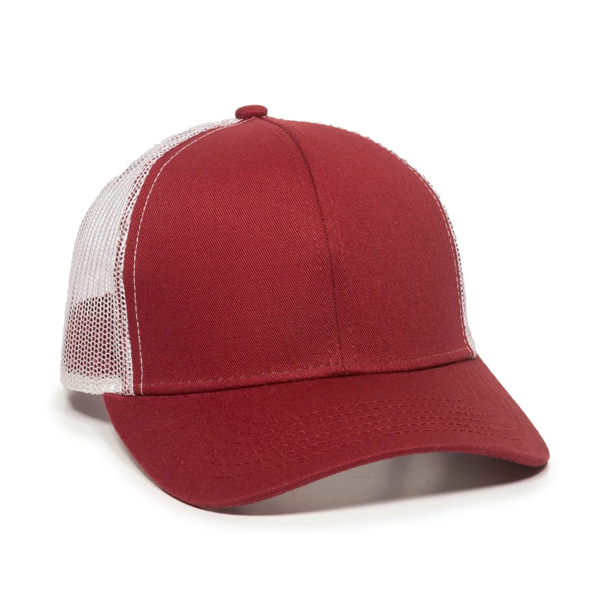 Outdoor Cap MBW-600 Twill Mesh Snapback Hat – Structured Mid-Low Crown Cap with Pre-Curved Visor - Image 27