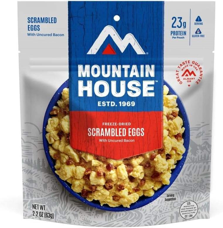 Mountain House Breakfast Skillet | Freeze-Dried Meal with Hash Browns, Sausage, Veggies & Scrambled Eggs | High-Protein Camping & Emergency Food - Image 5