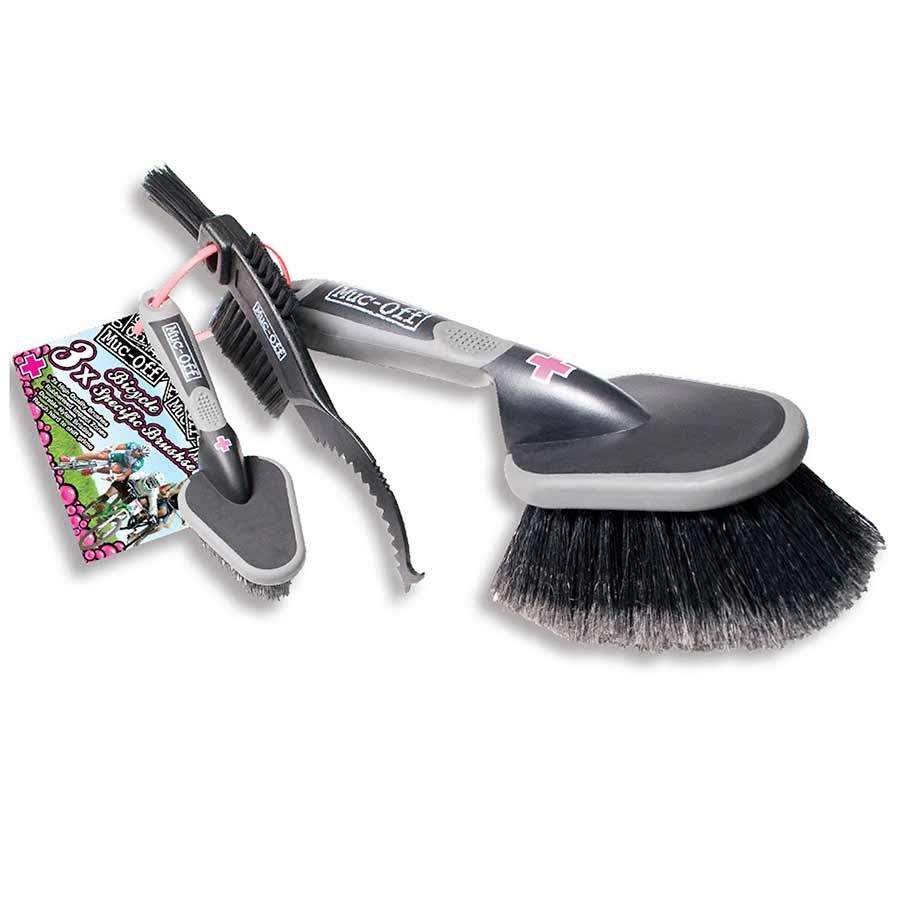 Muc-Off 5-Piece Bike Cleaning Brush Set – Complete Bicycle Cleaning Kit with Storage Bag - Image 4