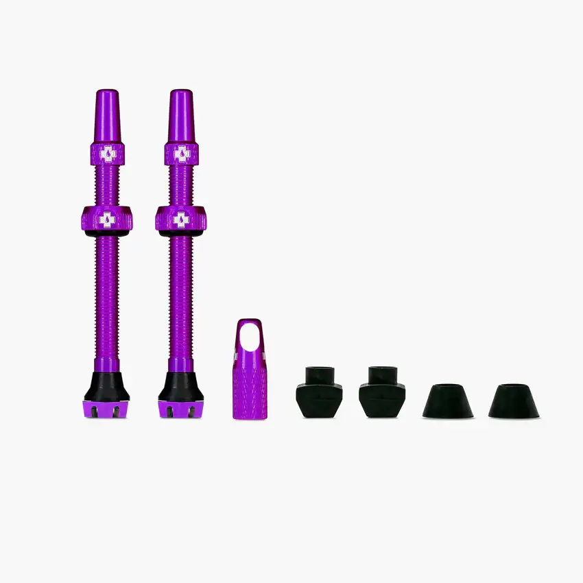 Muc-Off, V2, Tubeless Valve, Presta, 44mm, Black, Pair - Image 11