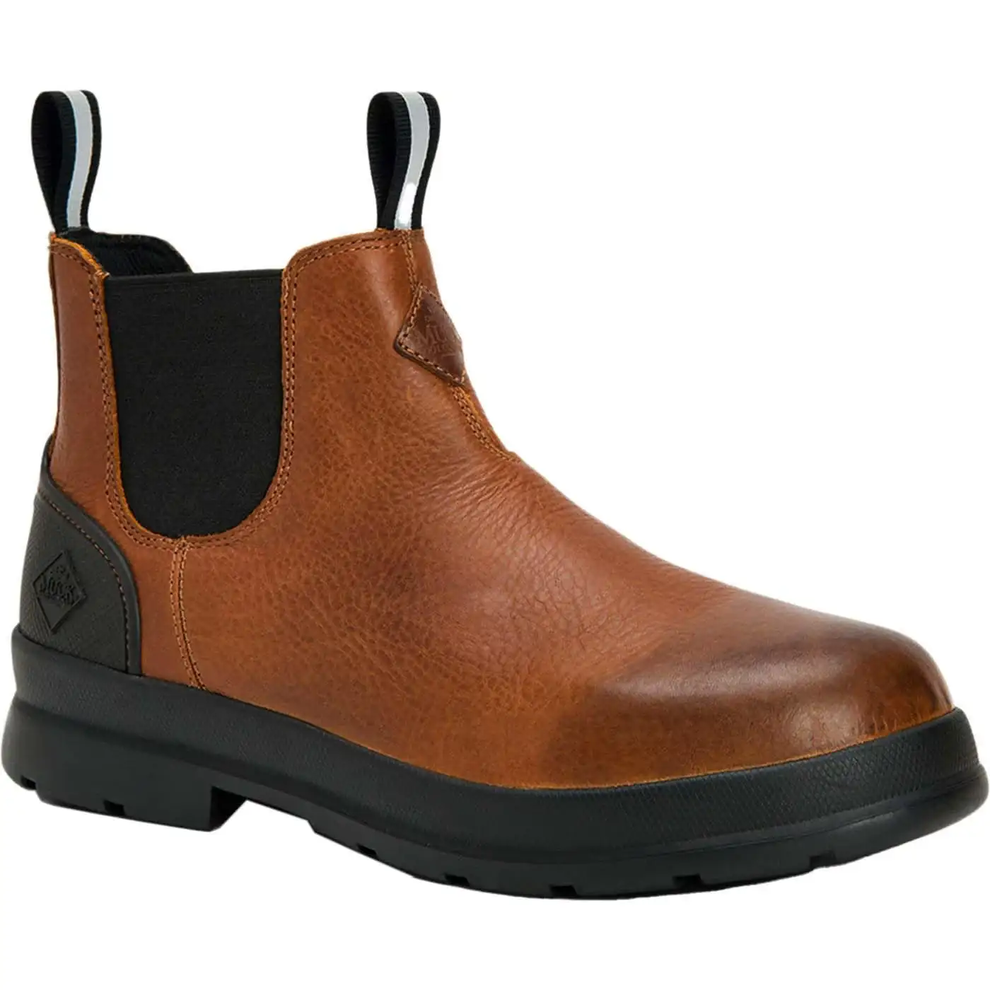 Muck Boot Men's Chore Farm Leather Chelsea Boot – Waterproof, Slip-Resistant, Memory Foam Footbed, Soft Toe - Image 18