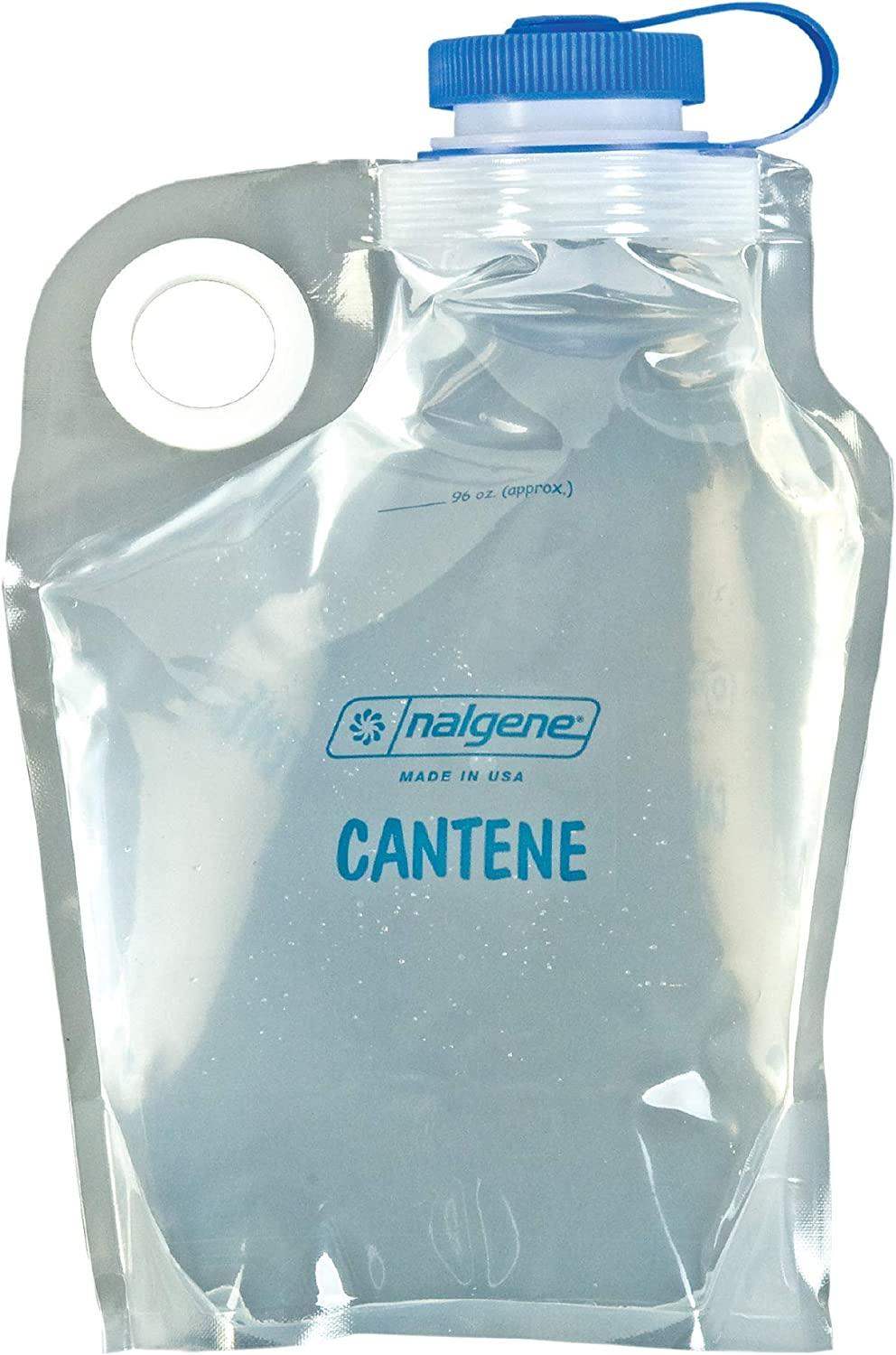 Nalgene Wide Mouth Canteen BPA Free Plastic Collapsible Bottle - Image 4