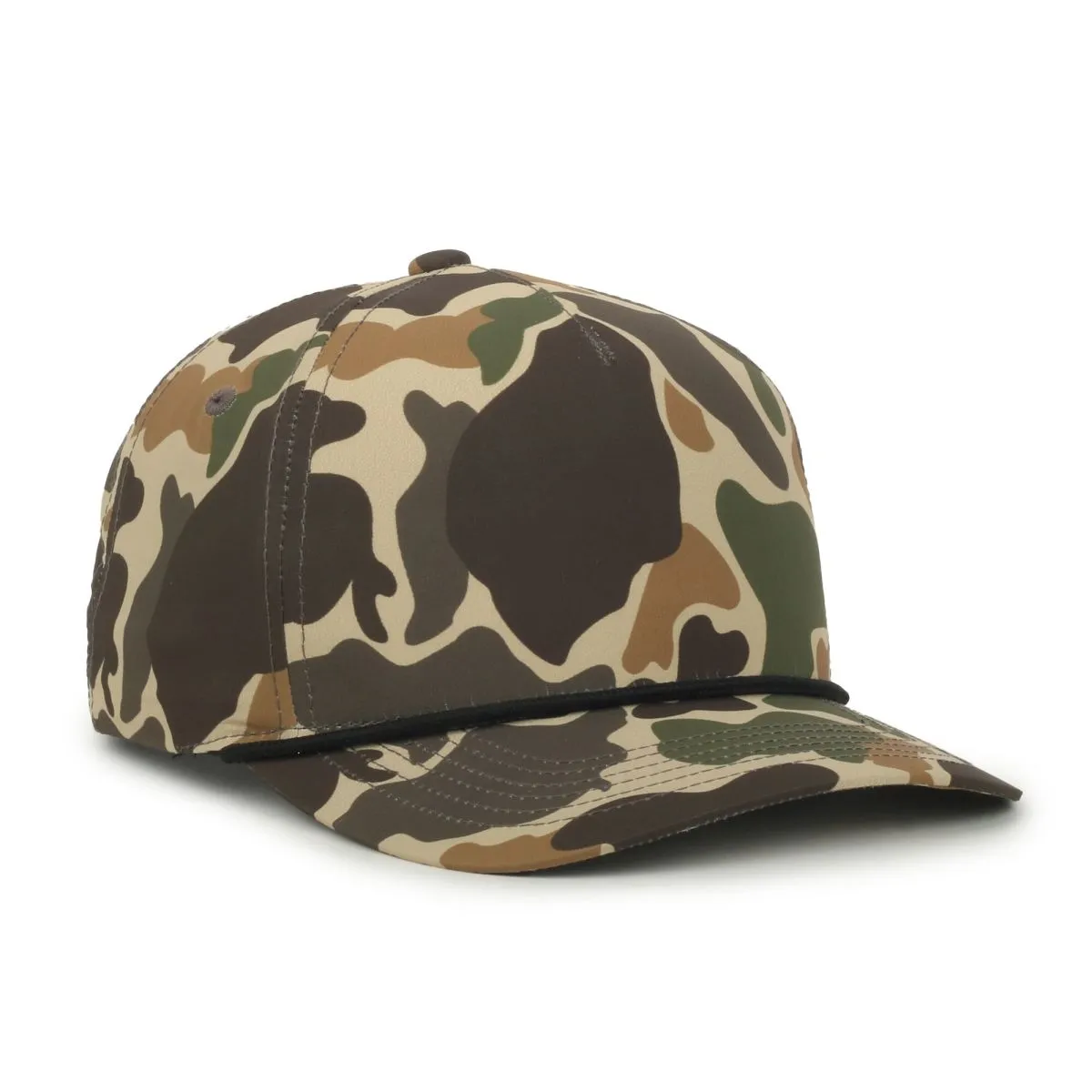 Outdoor Cap 550PF Performance 5-Panel Cap – High Crown Structured Hat with Moisture-Wicking Sweatband & Visor Cord - Image 26