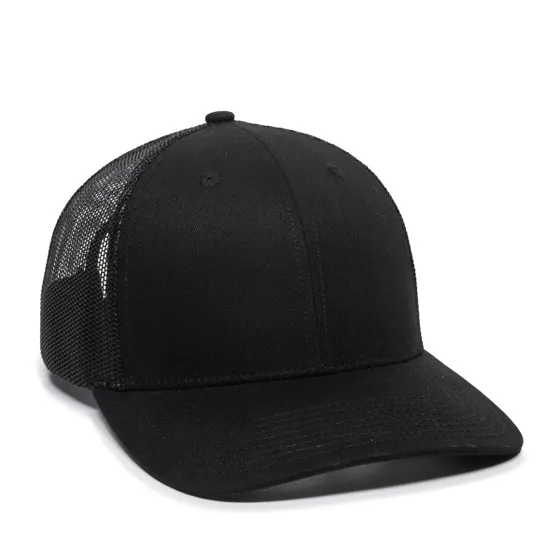 Outdoor Cap OC771 Premium Modern Trucker Cap – Pro Round Crown, Mesh Back, Structured Fit, Adjustable Snapback - Image 12