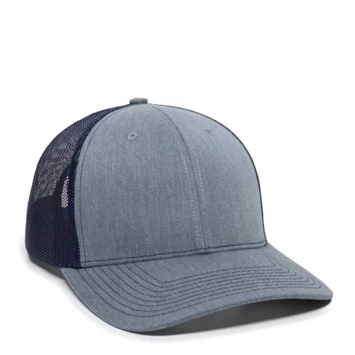 Outdoor Cap OC771 Premium Modern Trucker Cap – Pro Round Crown, Mesh Back, Structured Fit, Adjustable Snapback - Image 43