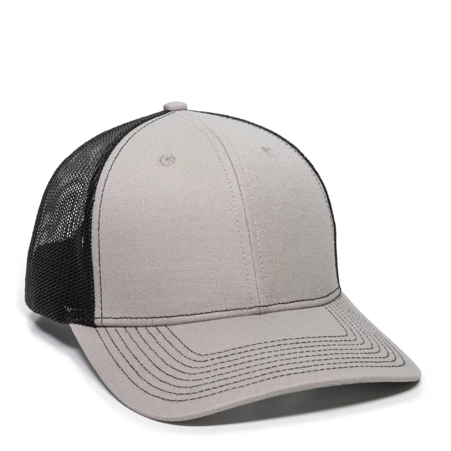 Outdoor Cap OC771 Premium Modern Trucker Cap – Pro Round Crown, Mesh Back, Structured Fit, Adjustable Snapback - Image 7