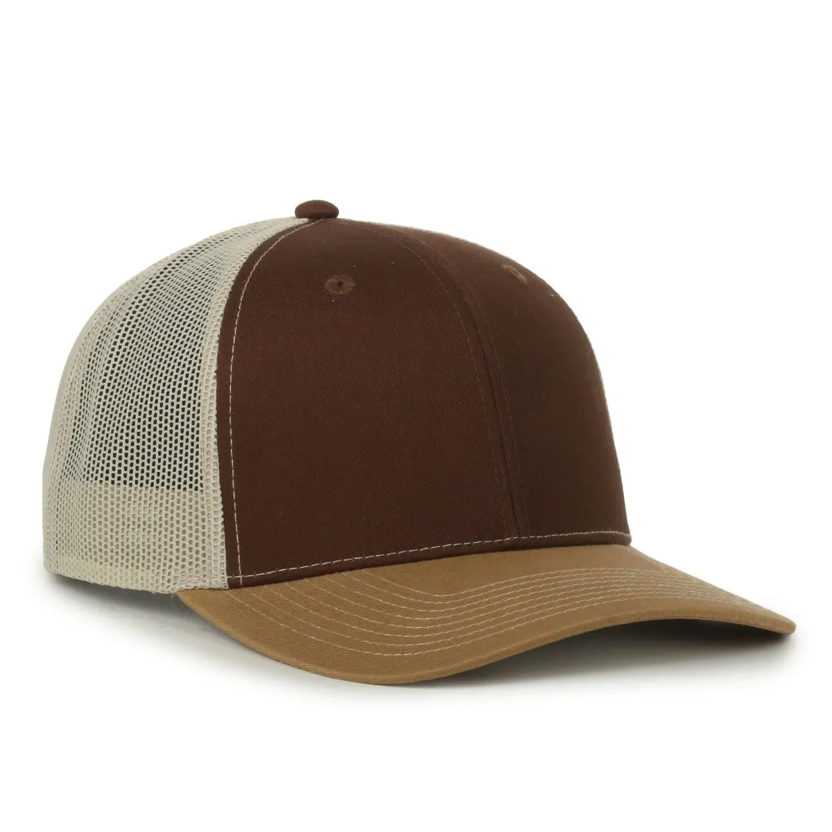 Outdoor Cap OC771 Premium Modern Trucker Cap – Pro Round Crown, Mesh Back, Structured Fit, Adjustable Snapback - Image 80