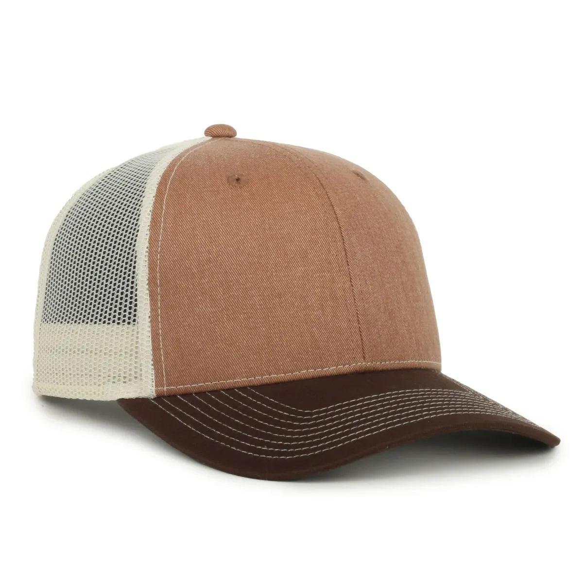 Outdoor Cap OC771 Premium Modern Trucker Cap – Pro Round Crown, Mesh Back, Structured Fit, Adjustable Snapback - Image 81