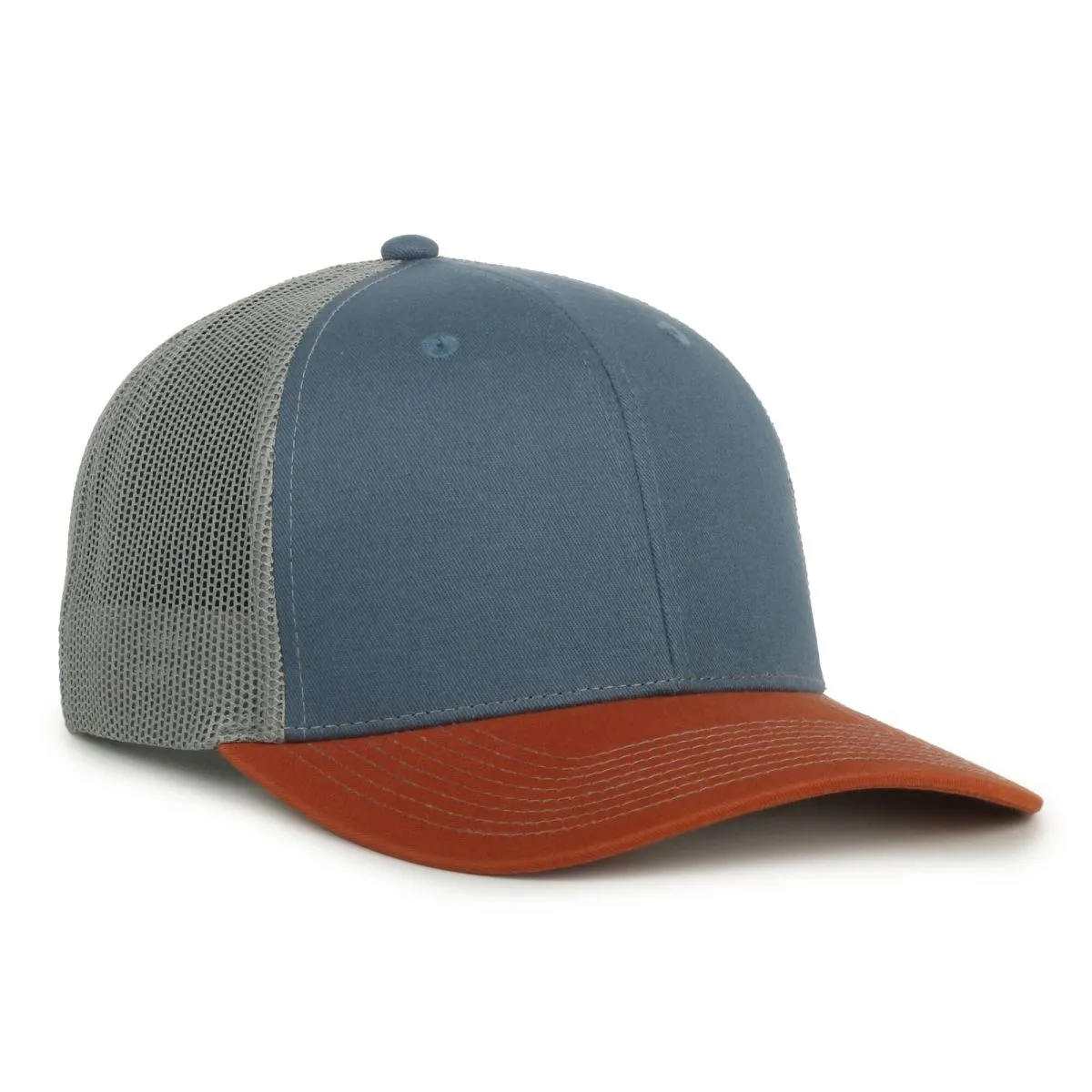 Outdoor Cap OC771 Premium Modern Trucker Cap – Pro Round Crown, Mesh Back, Structured Fit, Adjustable Snapback - Image 82