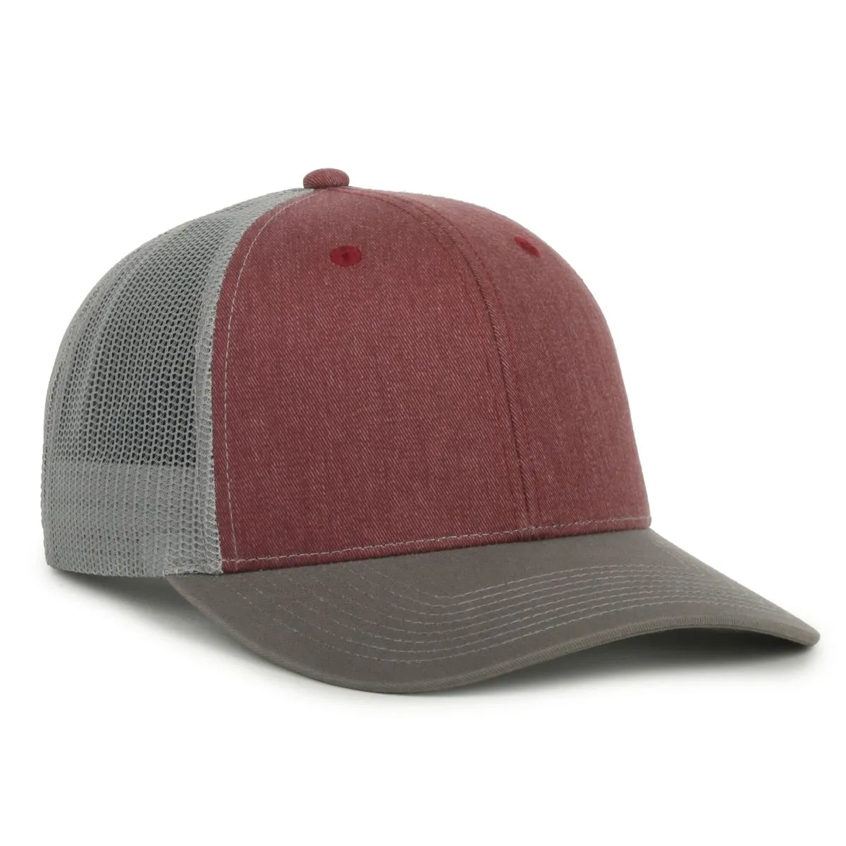 Outdoor Cap OC771 Premium Modern Trucker Cap – Pro Round Crown, Mesh Back, Structured Fit, Adjustable Snapback - Image 83