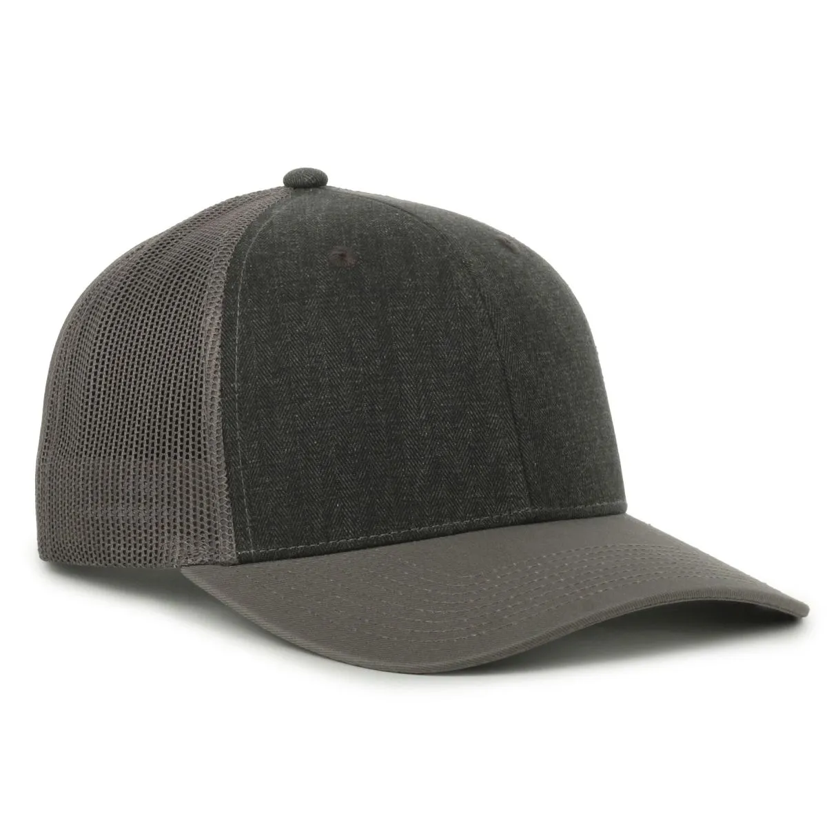 Outdoor Cap OC771 Premium Modern Trucker Cap – Pro Round Crown, Mesh Back, Structured Fit, Adjustable Snapback - Image 84