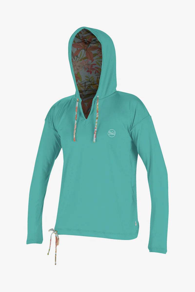 O'Neill Women's Print Long Sleeve Hoodie – Lightweight, Stylish & Comfortable Pullover for Everyday Wear - Image 4