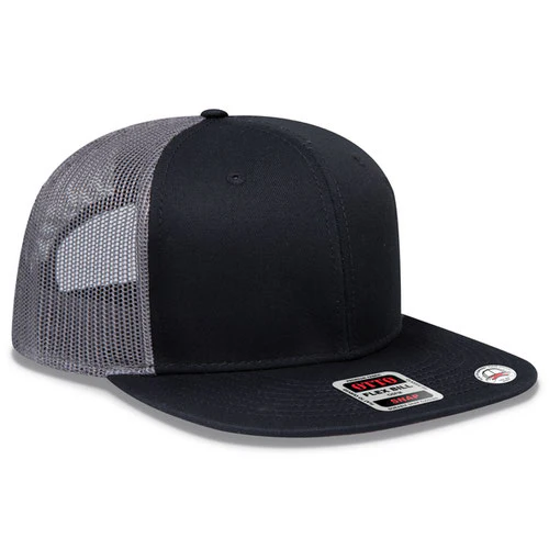 OTTO CAP® 141-1070 - OTTO SNAP 6 Panel Pro Style Mesh Back Trucker Snapback Hat - Image 12