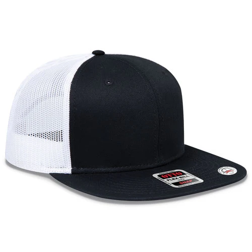 OTTO CAP® 141-1070 - OTTO SNAP 6 Panel Pro Style Mesh Back Trucker Snapback Hat - Image 16