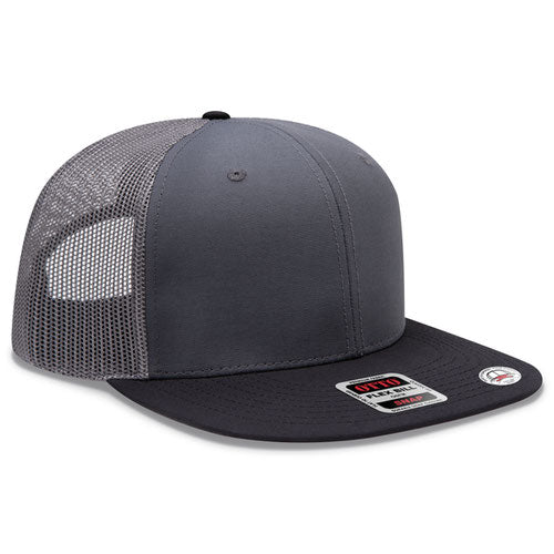 OTTO CAP® 141-1070 - OTTO SNAP 6 Panel Pro Style Mesh Back Trucker Snapback Hat - Image 21