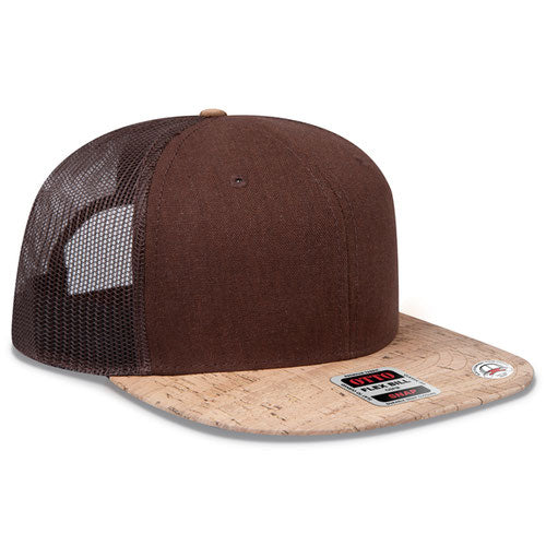OTTO CAP® 141-1070 - OTTO SNAP 6 Panel Pro Style Mesh Back Trucker Snapback Hat - Image 31