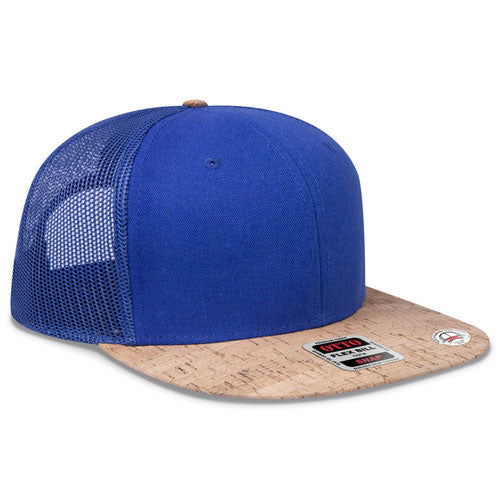 OTTO CAP® 141-1070 - OTTO SNAP 6 Panel Pro Style Mesh Back Trucker Snapback Hat - Image 36