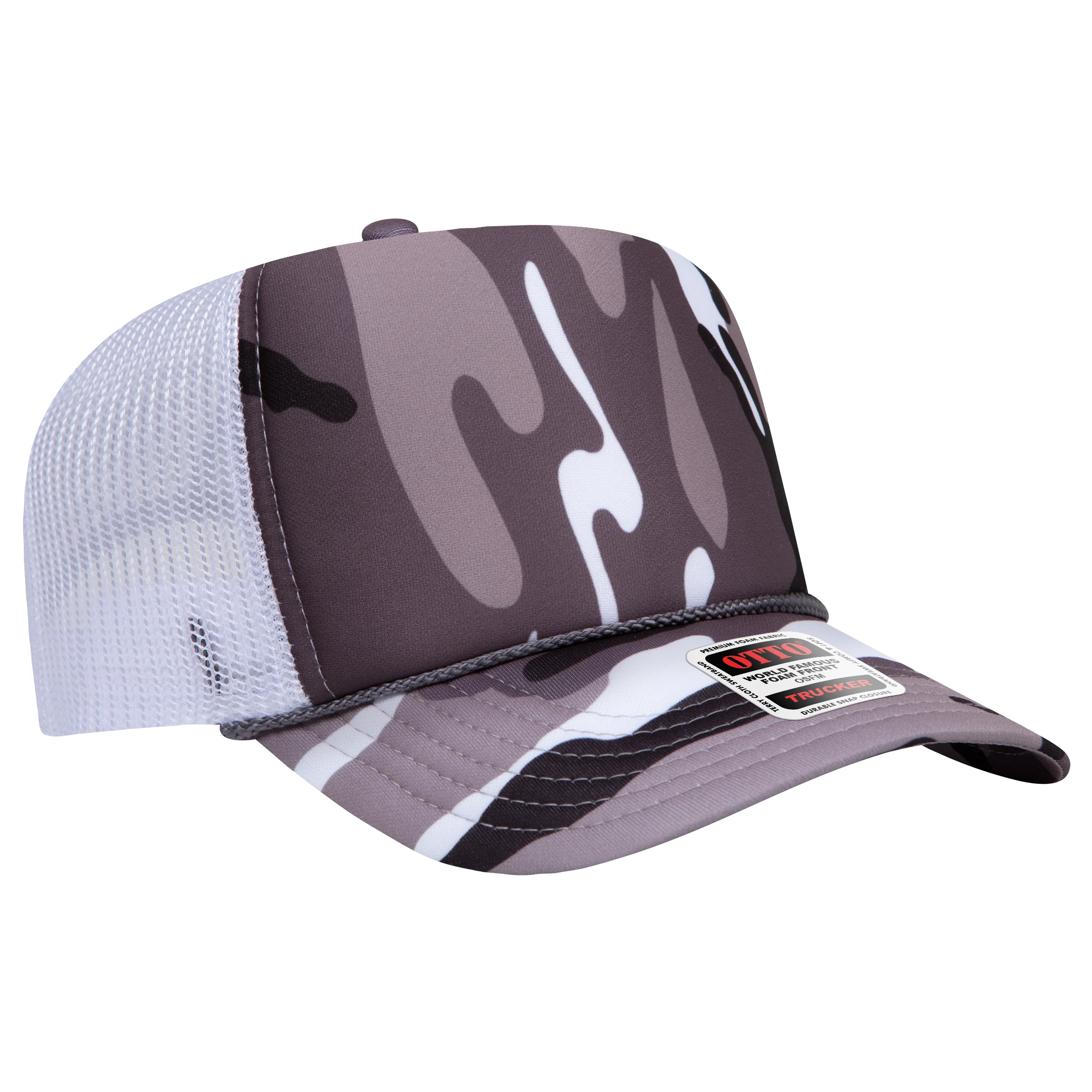 OTTO CAP® 39-165 Foam Trucker Hat 5 Panel High Crown Trucker Cap - OSFM - OTTO 39 - Image 104
