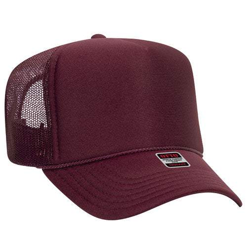 OTTO CAP® 39-165 Foam Trucker Hat 5 Panel High Crown Trucker Cap - OSFM - OTTO 39 - Image 3