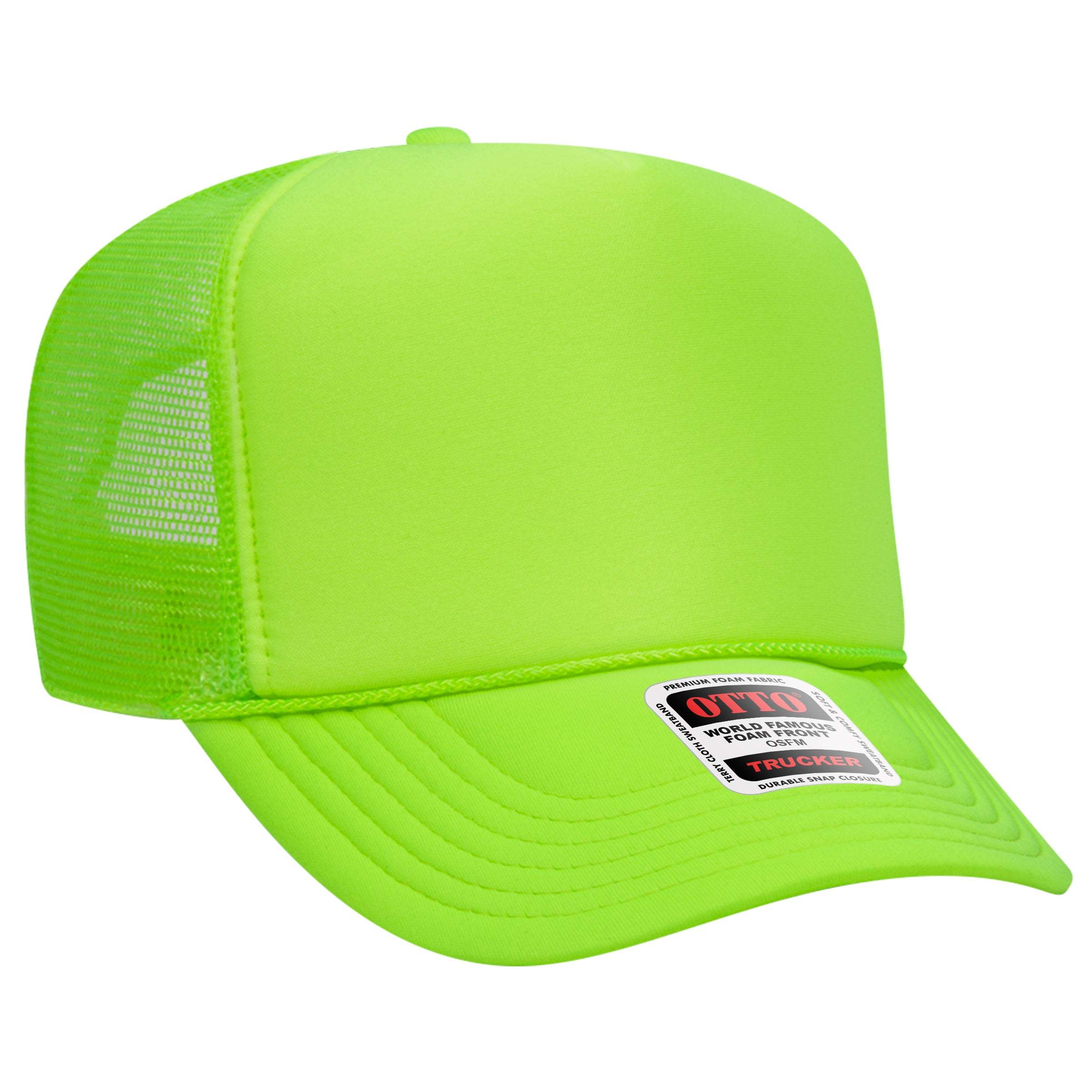 OTTO CAP® 39-165 Foam Trucker Hat 5 Panel High Crown Trucker Cap - OSFM - OTTO 39 - Image 40