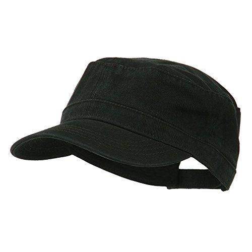 OTTO CAP® 109-791 Military Cap Army Hat Garment Washed Cadet Cap - OSFM - OTTO 109 - Image 3