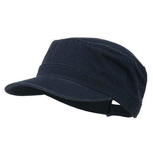OTTO CAP® 109-791 Military Cap Army Hat Garment Washed Cadet Cap - OSFM - OTTO 109 - Image 4