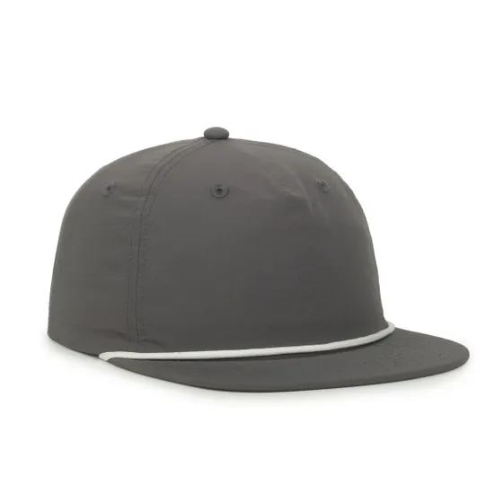 Outdoor Cap 556 5-Panel High Crown Hat with Cord – Unstructured Flat Visor Snapback - Image 4