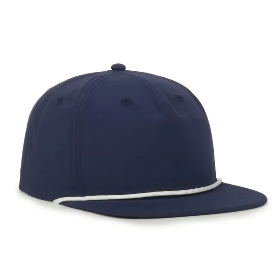 Outdoor Cap 556 5-Panel High Crown Hat with Cord – Unstructured Flat Visor Snapback - Image 6