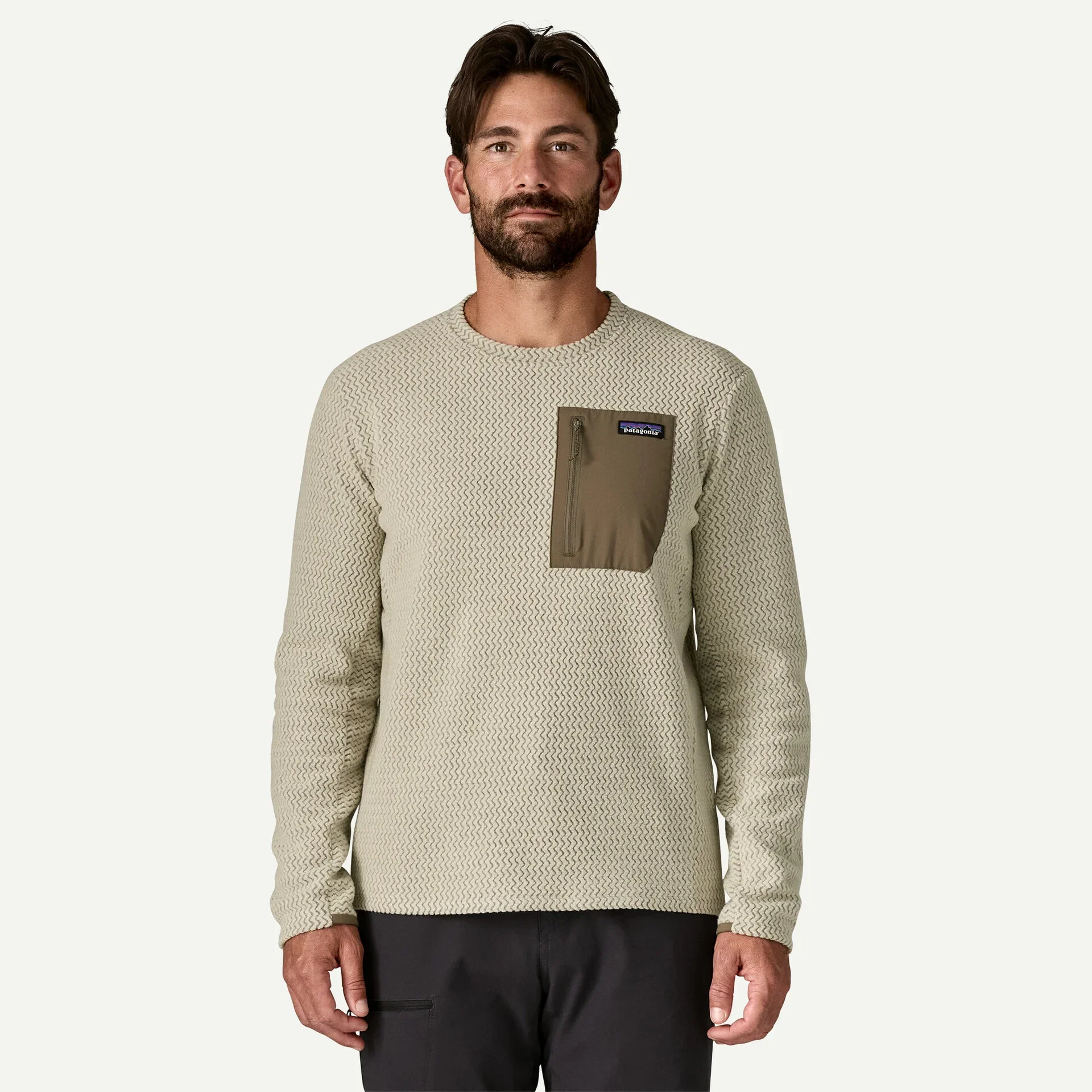 Patagonia Men’s R1® Air Crew – Lightweight Breathable Technical Fleece - Image 3