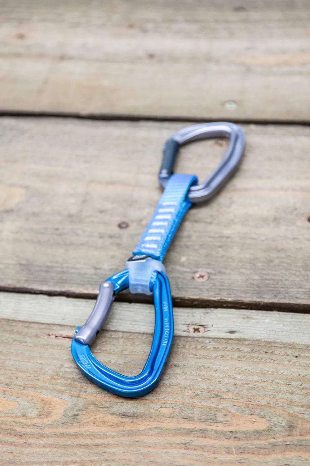 Petzl DJINN AXESS quickdraws, pack of 6 durable quickdraws for outdoor climbing, 11 cm, turquoise - Image 4