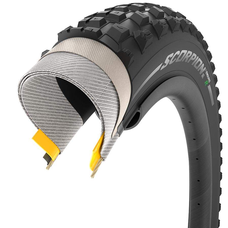 Pirelli Scorpion Enduro MTB Tubeless Ready Folding Tire - Ultimate Enduro Tire for Unmatched Grip in Loose Terrain - Image 15