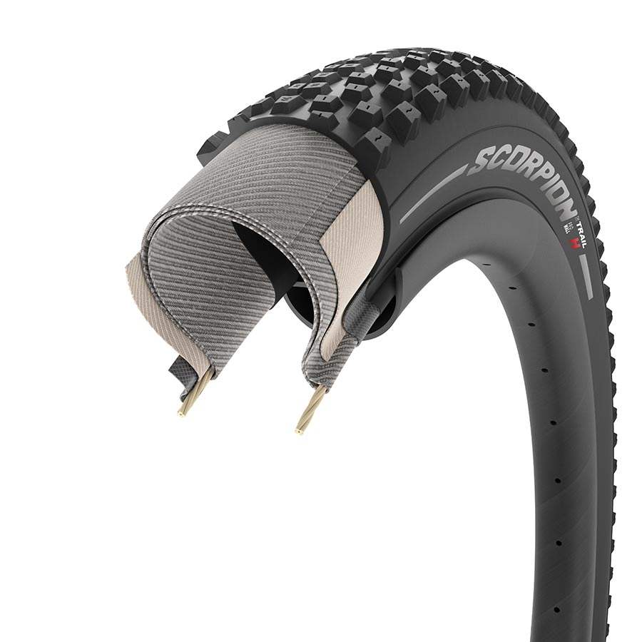 Pirelli Scorpion Trail MTB Tubeless Ready Folding Tire - Speed-Optimized Tire for Hardpack Trails - Image 3