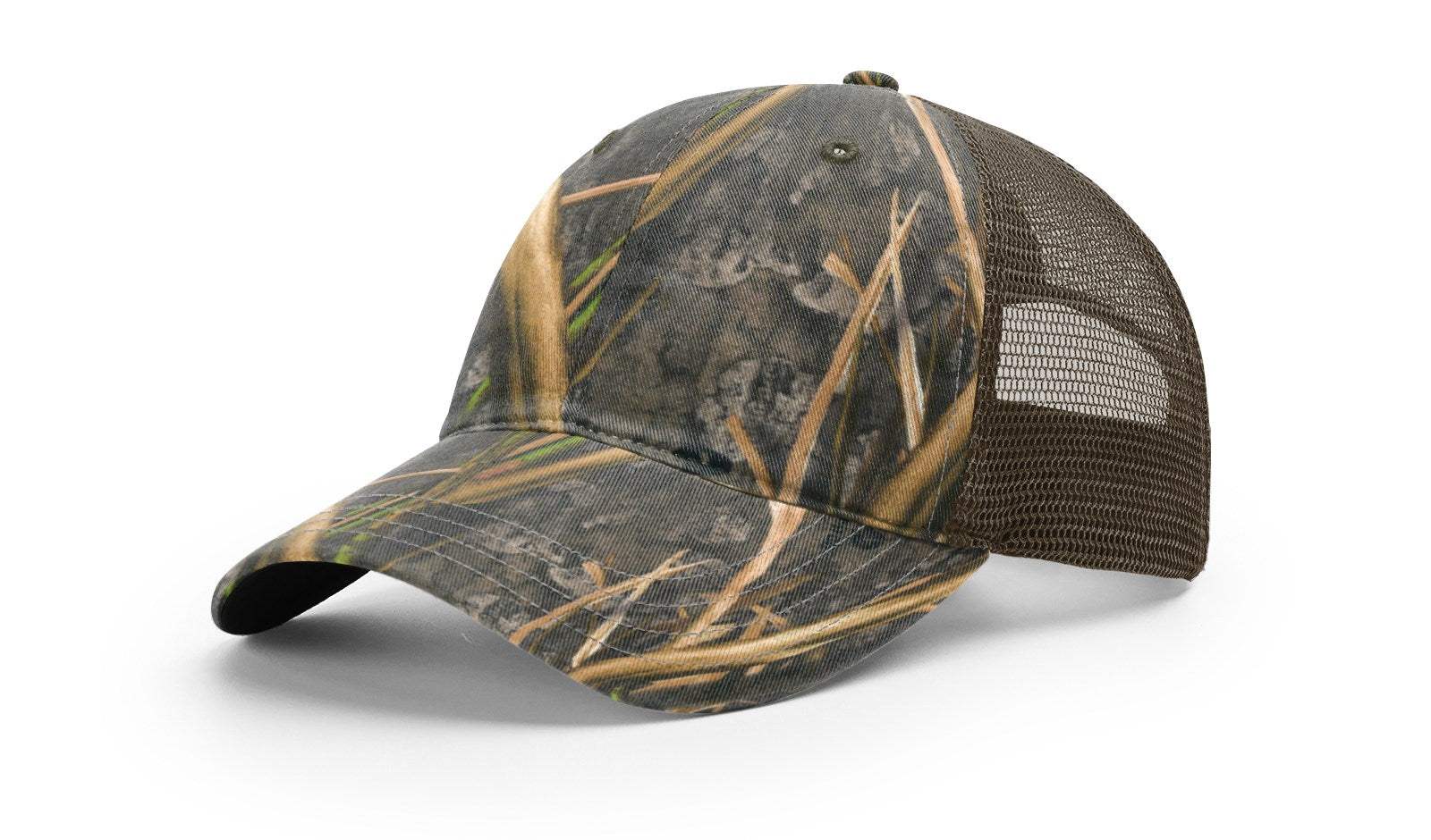 Richardson 111P Snapback Hat Garment Washed Printed Trucker Cap - Image 14