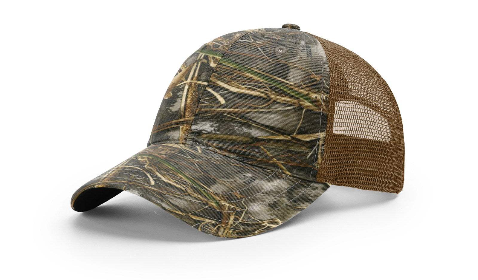 Richardson 111P Snapback Hat Garment Washed Printed Trucker Cap - Image 22