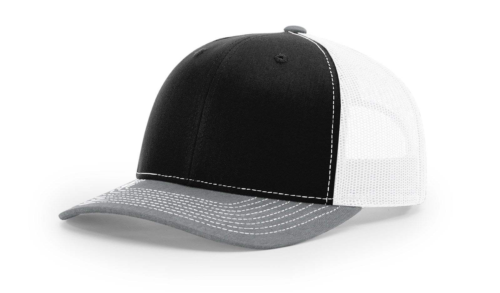 Richardson 112 Trucker Hat Ball Cap Meshback Hat Snapback Cap Trucker Cap - OSFM - Image 129