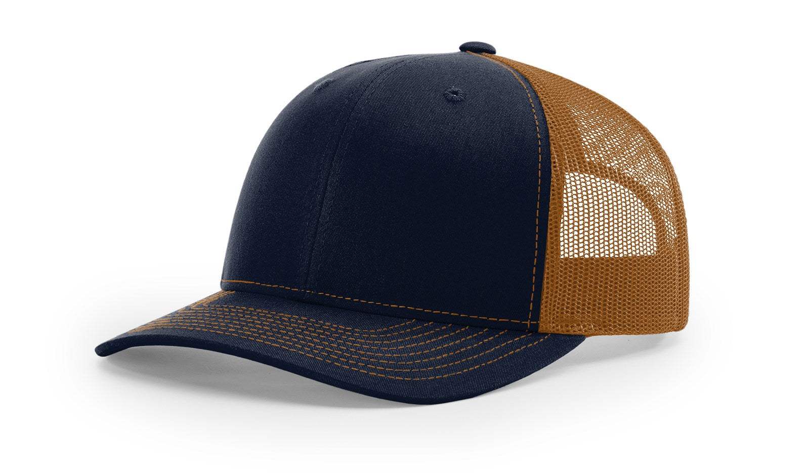 Richardson 112 Trucker Hat Ball Cap Meshback Hat Snapback Cap Trucker Cap - OSFM - Image 139