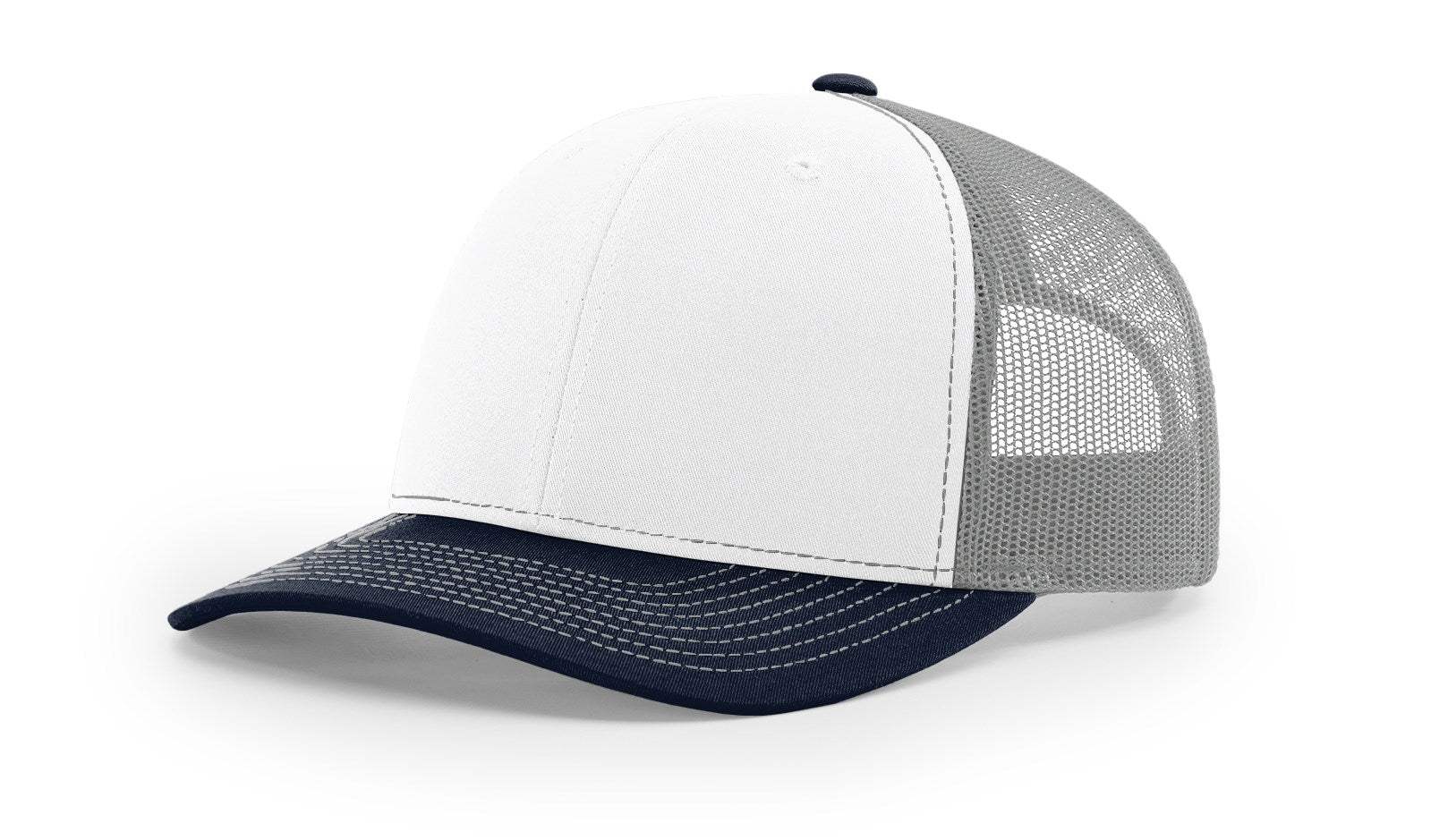 Richardson 112 Trucker Hat Ball Cap Meshback Hat Snapback Cap Trucker Cap - OSFM - Image 143