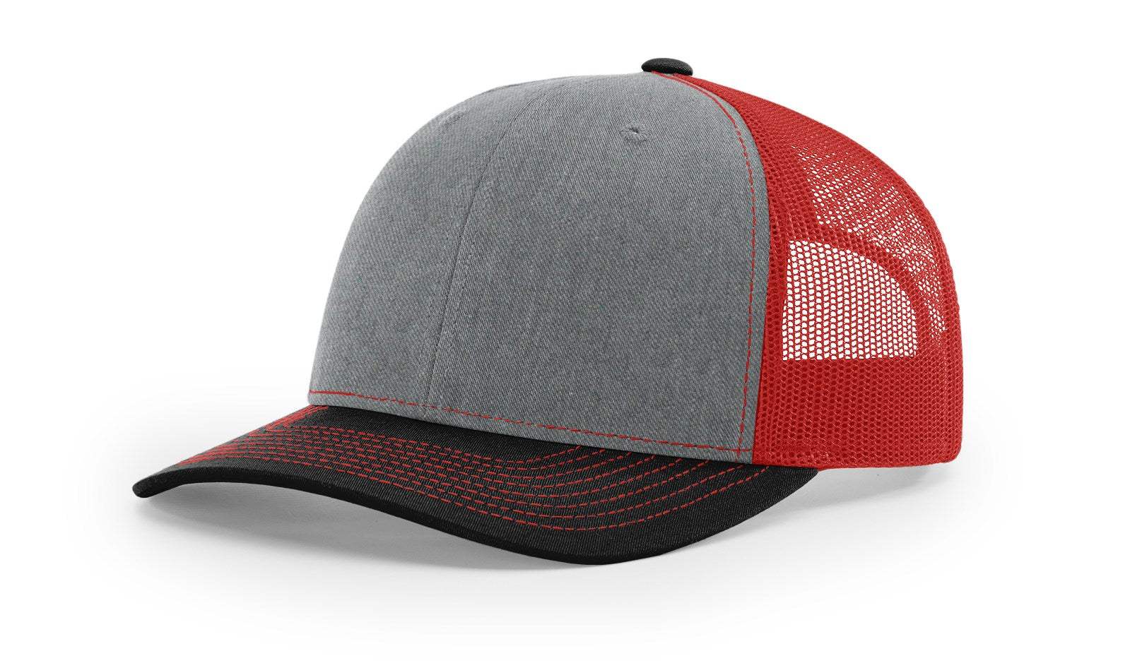 Richardson 112 Trucker Hat Ball Cap Meshback Hat Snapback Cap Trucker Cap - OSFM - Image 147