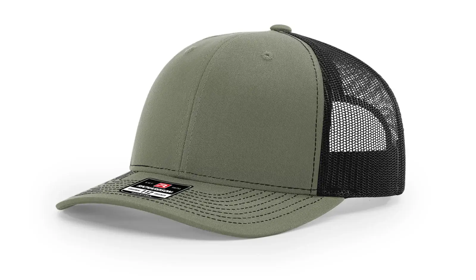 Richardson 112 Trucker Hat Ball Cap Meshback Hat Snapback Cap Trucker Cap - OSFM - Image 198