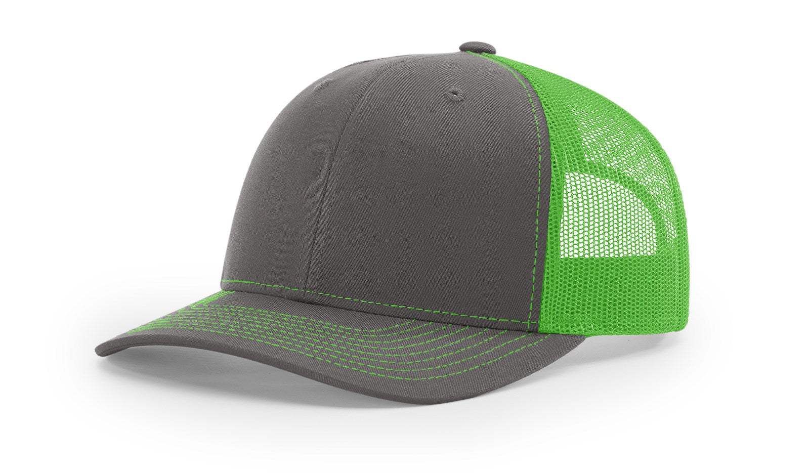 Richardson 112 Trucker Hat Ball Cap Meshback Hat Snapback Cap Trucker Cap - OSFM - Image 29