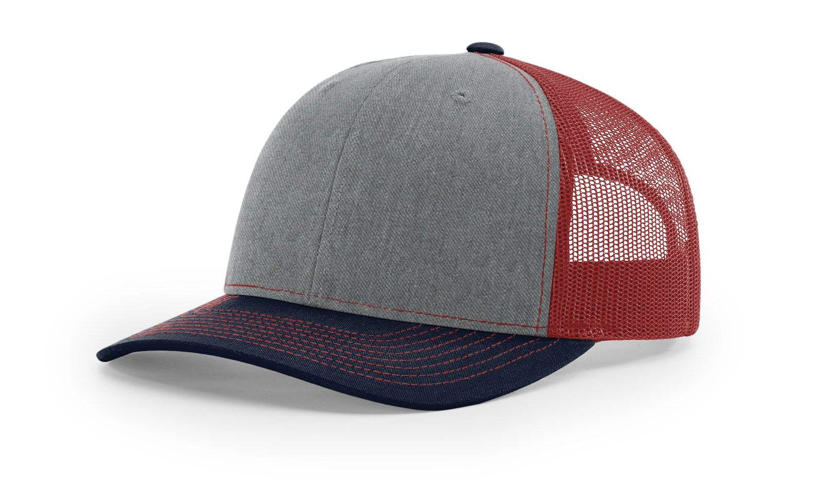 Richardson 112 Trucker Hat Ball Cap Meshback Hat Snapback Cap Trucker Cap - OSFM - Image 37