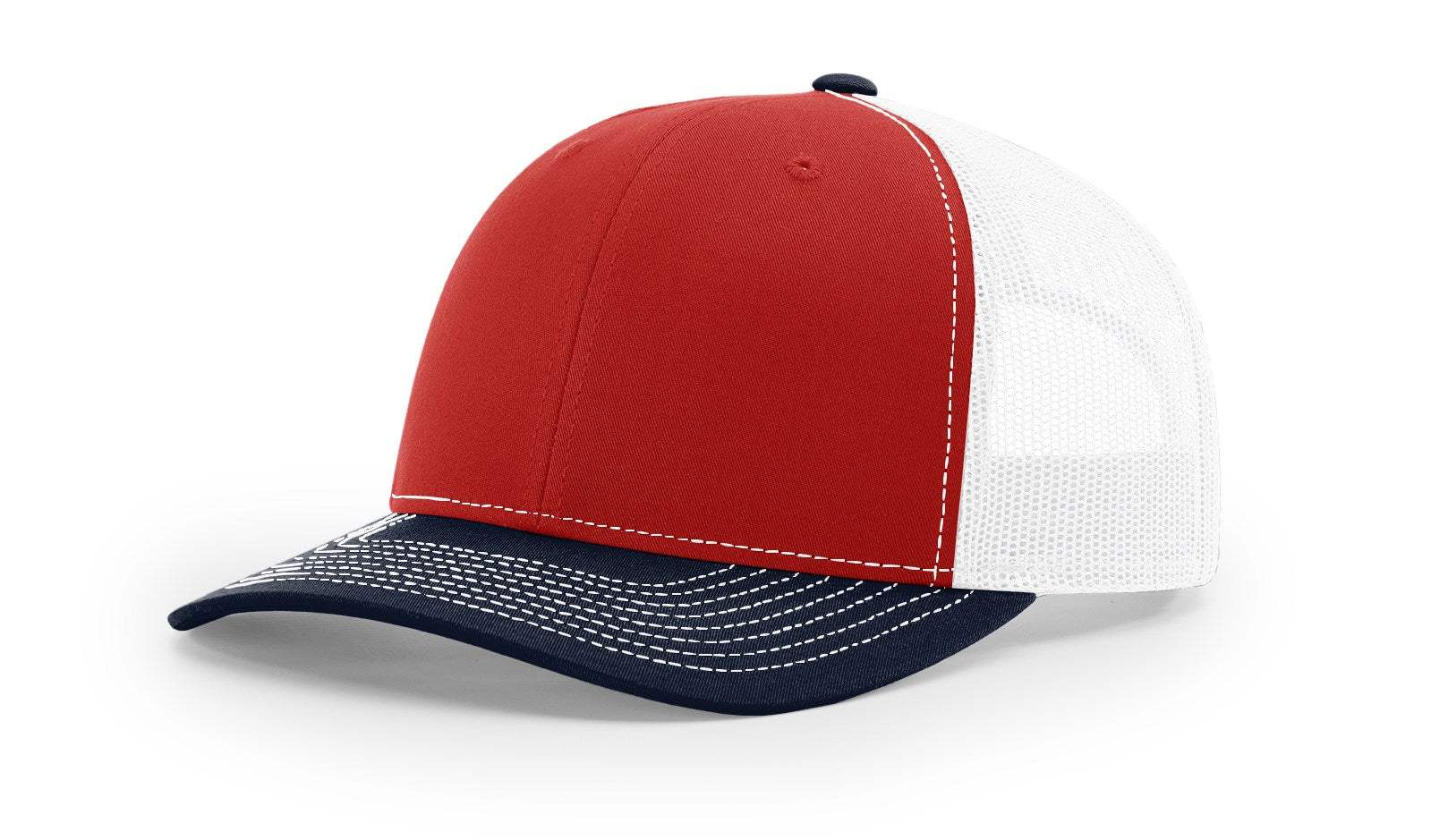 Richardson 112 Trucker Hat Ball Cap Meshback Hat Snapback Cap Trucker Cap - OSFM - Image 79
