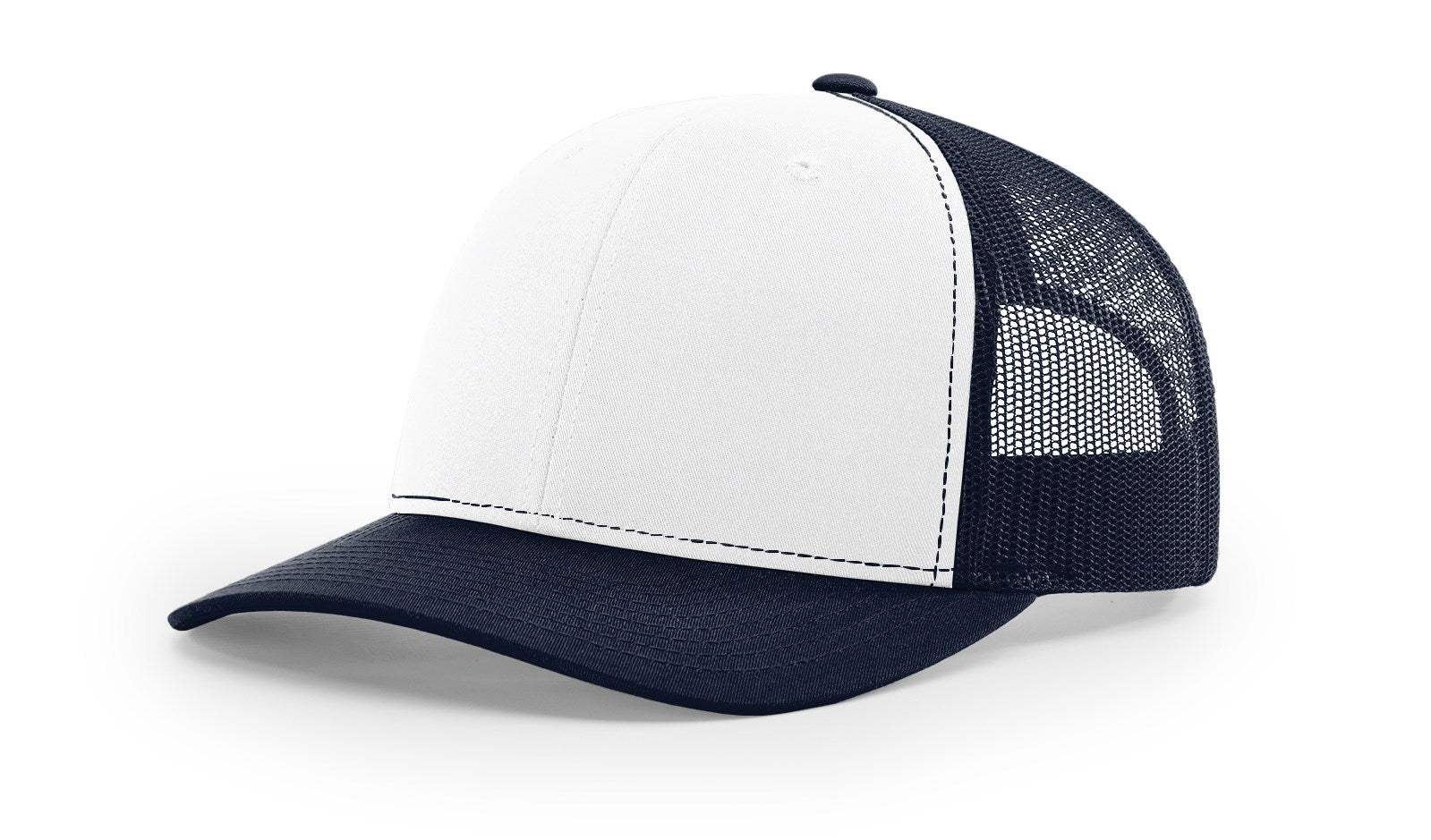Richardson 112 Trucker Hat Ball Cap Meshback Hat Snapback Cap Trucker Cap - OSFM - Image 80
